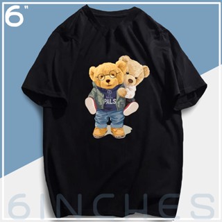 TEDDY BEAR HAPPIER TSHIRT COTTON UNISEX ASIA SIZE HD HIGH QUALITY_02