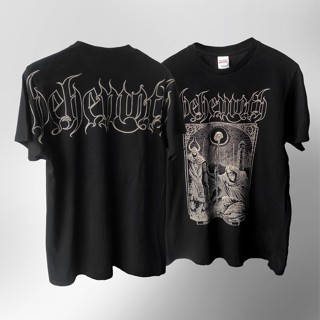 oversize T-shirt Behemoth เสื้อยืด โลหะ 1997 | เสื้อยืด พิมพ์ลาย Nsa PREMIUM METAL BAND Bize BAND ไม่มีการเย็บด้านข้าง H