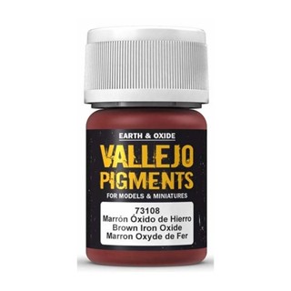 Vallejo PIGMENTS 73.108 Brown Iron Oxide