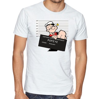 Sanc6 [พร้อมส่ง] เสื้อยืดผ้าฝ้าย 100% พิมพ์ลายการ์ตูน Popeye Sailor 700 โอเวอร์ไซซ์ ไซซ์ XS-6XL ของขวัญคริสต์มาส สํ_02