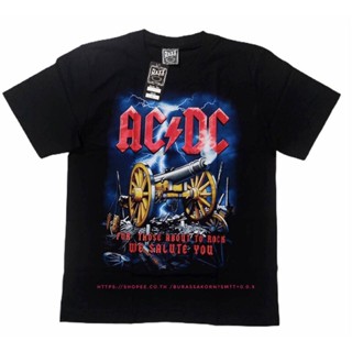 [S-5XL] เสื้อวง AC/DC ac/dc เสื้อยืดวง ACDC เสื้อวงร็อค acdc