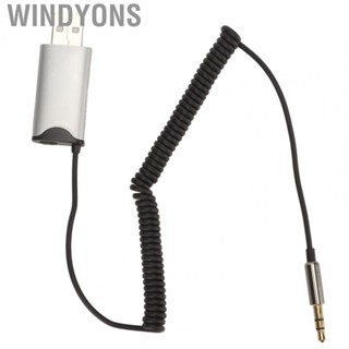 Windyons BT 5.3 Receiver With Microphone BT Aux Adapter BT  Audio Car Kit