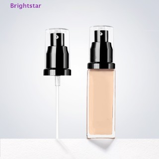 Brightstar ใหม่ ปั๊มรองพื้นเนื้อลิขวิด พร้อมปุ่มล็อค ไม่รั่วซึม สําหรับแต่งหน้า 1 ชิ้น