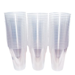 เอโร่ ใส GPPS แก้วน้ำพลาสติก ขนาด16 ออนซ์แพ็ค 50ใบaro ClearPlastic Cup16 oz x