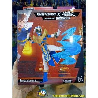 [2023.01] Hasbro Power Rangers X Street Fighter Lightning Collection Morphed Chun-Li Blazing Phoenix Ranger 6-Inch Ac...