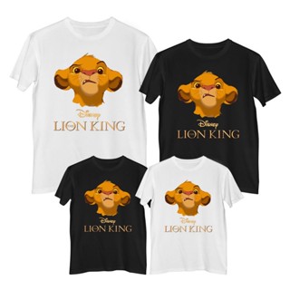 Disney The Lion King Simba T shirt 100% cotton clothes for teens T shirt for girls boy dad Kids clot_05