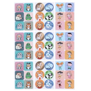 พร้อมส่ง สติกเกอร์กันยุง ลายการ์ตูนน่ารัก สําหรับเด็ก 108 ชิ้น