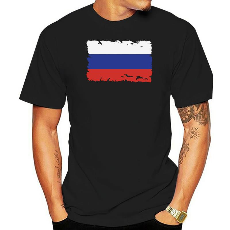 Russia Flag Mens T-Shirt - Russian - Flags - Putin - Federation_05