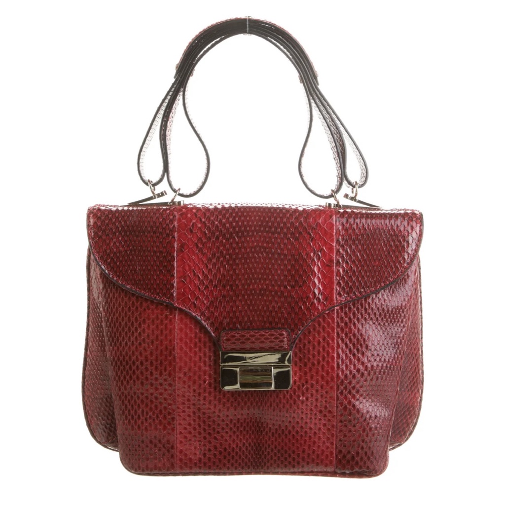 valentino bag snakeskin