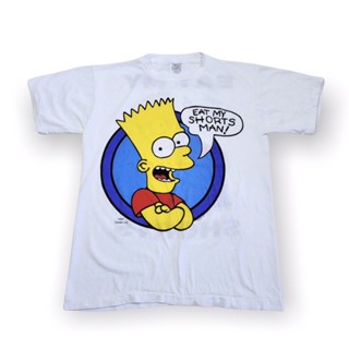 เสื้อการ์ตูน Vintage  SIMPSONS 90’ Size “ L / XL ผ้าฟอกเก่าสวยเหมือนเก่า โปรดระบุไซร้ด้วยน่ะครับ