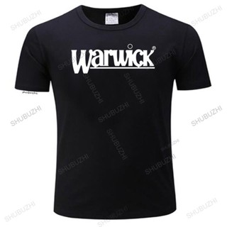 Lyzh เสื้อยืดลําลอง แขนสั้น คอกลม พิมพ์ลายโลโก้ Warwick Bass ทรงหลวม สไตล์สตรีท แฟชั่นฤดูร้อน สําหรับผู้ชาย และผู้หญิง