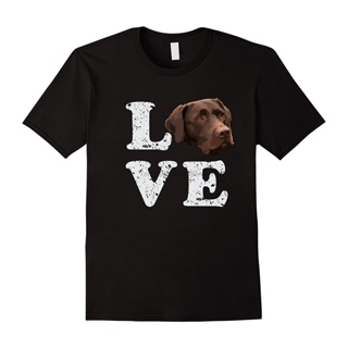 Premium Top I Love My Chocolate Lab Labrador Retriever Dog Mens Summer Tshirt_02