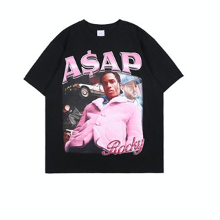 HOMEBOY l ASAP.ROCKY เสื้อยืดโอเวอร์ไซส์