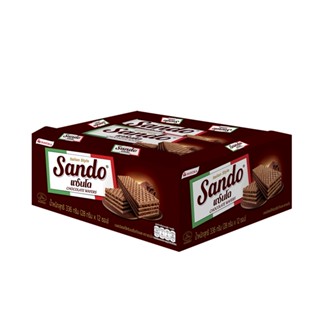 แซนโด กรัม. ช็อกโกแลตเวเฟอร์ 35X12SANDO CHOCOLATE WAFERS35G.X12