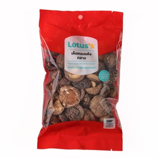 โลตัสเห็ดหอมแห้งกลาง SHITAKE(MEDIUM) 80ก.LOTUSS DRIED80G