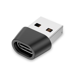 Rr อะแดปเตอร์แปลงสายเคเบิล Type C ตัวเมีย เป็น USB Type-C USB สําหรับโทรศัพท์ในรถยนต์ USB-C