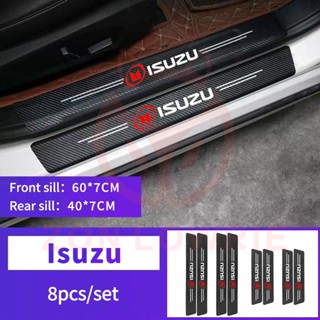 สติกเกอร์คาร์บอนไฟเบอร์ 5D 4 Isuzu สําหรับติดขอบประตู D-max Mu-x