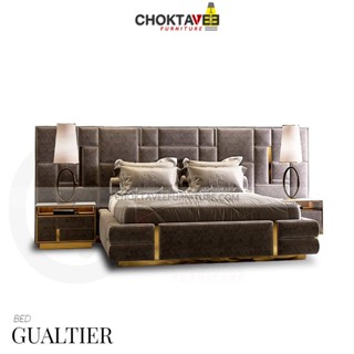 เตียงนอน ลัคชัวรี่ รุ่น GUALTIER : LUXURY Bed Series