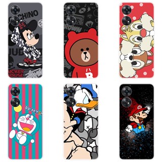 เคสซิลิโคน TPU สำหรับ OPPO Reno8 T 4G  Reno 8T Reno8T เคส ซิลิโคนนิ่ม หลากหลาย