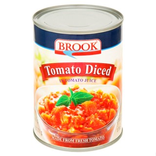 บรูก ก.BROOK มะเขือเทศหั่นชิ้น 565TOMATO DICED 565G.