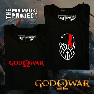 【Hot sale】God Of War | The Minimalist Project | Game Shirt_02