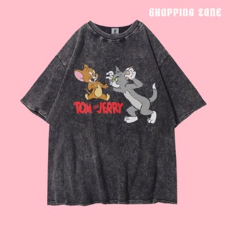 เสื้อโอเวอร์ไซซ์ ลาย Desney Tom N Jerry