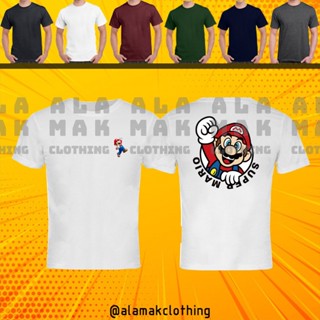  PROMOSI HEBAT  SUPER MARIO NINTENDO CARTOON BAJU LELAKI PEREMPUAN T SHIRT!! 100% COTTON_12