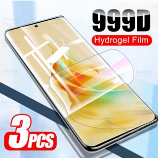 ฟิล์มไฮโดรเจลนิ่ม กันรอยหน้าจอ ไม่ใช่กระจก สําหรับ Oppo Reno8 T 5G 4G Reno 8 T 8T Reno8T CPH2481 CPH2505 3 ชิ้น