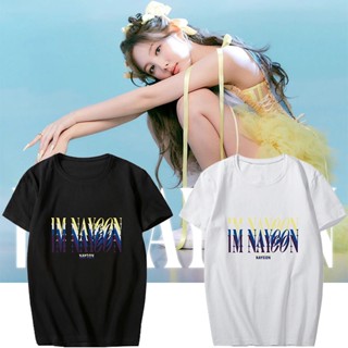  ใหม่เอี่ยมKpop TwiceIM นายอนเสื้อยืดแขนสั้นพิมพ์ลายลำลองสำหรับบุรุษและสตรีแฟชั่นฤดูร้อน