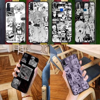 เคสโทรศัพท์มือถือแบบนิ่ม ลายอะนิเมะ Ahegao A สีดํา สําหรับ Vivo Y11 Y11S Y20i Y20S Y17 Y12 Y15 U3 Y19 Y20 Y30 Y21 Y33S Y21S