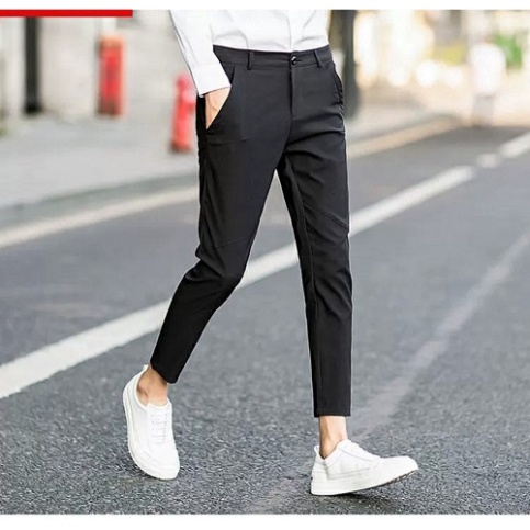 ทุกขนาด 25 - 37 ผลิตภัณฑ์ที่สวยงามของผู้ชายสําหรับ SCHOOL, WORK, OFFICE, คุณภาพสูง STRETCH TAPERED T