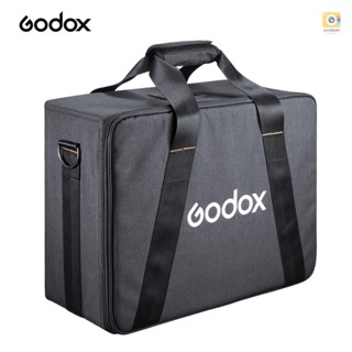 Godox ML Series กระเป๋าเคสใส่ไฟวิดีโอ LED กันกระแทก พร้อมที่จับด้านบน สําหรับ Godox ML30 ML30Bi ML60 ML60Bi 2-Light Kit