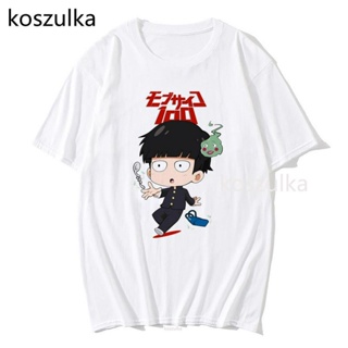 Mob Psycho 100 Funny T Shirt Men Streetwear Harajuku Cotton Casual T-Shirt Japanese Anime Shirt Summer Top Graphic _08