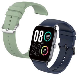 สายนาฬิกาข้อมือซิลิโคน แบบเปลี่ยน สําหรับ QCY Watch GTC Smart Watch QCY Watch GTS smartwatch