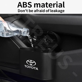 Toyota ถังขยะในรถ ถังขยะรถยนต์ กล่องแขวนอเนกประสงค์ในรถ ที่วางและเก็บของในรถยนต์ สำหรับ Prius Fortuner Corolla Cross CHR Camry Wish Vios Veloz Prius Estima Sienta Yaris l Altis Hiace 200 Hilux Revo