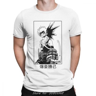 Men Katsuki Bakugo T Shirt My Hero Academia T-shirt Novelty O-Neck Short Sleeve Tops Funny T Shirts  T Shirt Men   _04