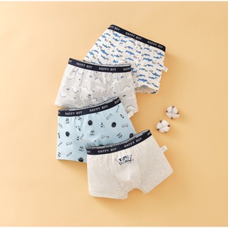 กางเกงขาสั้นผู้ชายสำหรับเด็กผู้ชายBoys pure cotton boxer shorts Boys pure cotton boxer shorts