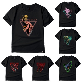 ราคาต่ำสุด!!▪❉◇Monster Hunter Anime T-Shirt Dinosaur Monster Club Women Men Teens Cal Short Sleeve Black TeeS-3XLสา_03