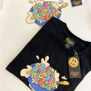 DREW HOUSE HAPPY LOOPS TEE smiley oatmeal donut t-shirt short sleeve_01