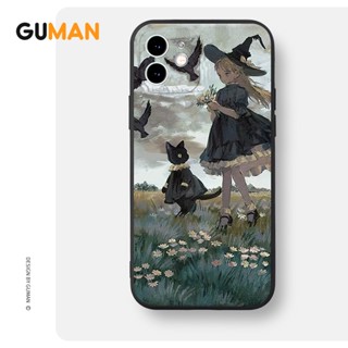 Guman เคสไอโฟน เคสซิลิโคนนุ่มกันกระแทกน่ารักตลก เคสโทรศัพท์ Compatible for iPhone 14 13 12 11 Pro Max SE 2020 X XR XS 8 7 6 6S Plus พลัส XYB1371