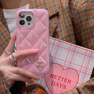 เคสโทรศัพท์มือถือหนัง แต่งกลิตเตอร์ ไล่โทนสี หรูหรา สําหรับ iPhone 14 13 12 11 Pro Max iPhone 13 Pro Max