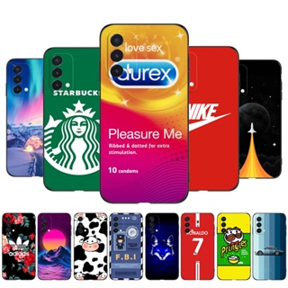 เคสโทรศัพท์มือถือ ซิลิโคนนิ่ม Tpu ลายการ์ตูนตลก สีดํา สําหรับ OnePlus Nord N200 5G