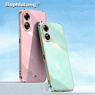 เคสโทรศัพท์มือถือชุบนิ่ม ปิดด้านหลัง ลาย K Skin Feel สําหรับ OPPO Reno8 T Reno 8 T 8T 4G 5G A1 Pro A17 A17K