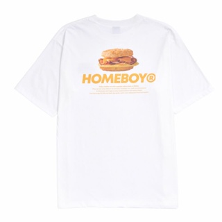 HOMEBOY เสื้อยืดผู้ชายลาย BURGER