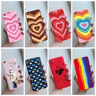 เคสโทรศัพท์มือถือซิลิโคน TPU แบบนิ่ม ลายหัวใจ สําหรับ Vivo V5 Plus 1601 1603 1609 1610 1611 1612 1713