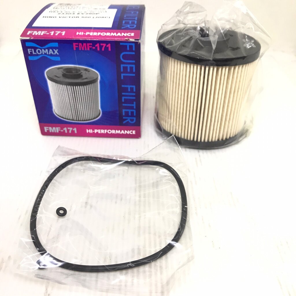 กรองโซล่า / กรองดักน้ำ HINO FG8J / FL8J / FM8J / VICTOR 500 / EURO 3 / FLOMAX / FMF-171 / FMF171 / 2