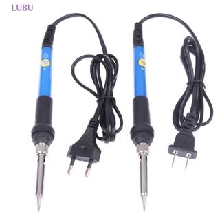 Lubu ใหม่ เครื่องมือเชื่อมบัดกรีไฟฟ้า 60W ปรับอุณหภูมิได้