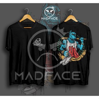 MAD FACE baseball dog S1 T-shirt 2022 new design fashion trend round neck T gift_02