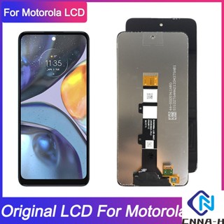 อะไหล่หน้าจอสัมผัส LCD แบบเปลี่ยน สําหรับ Motorola Moto G22 Moto G22