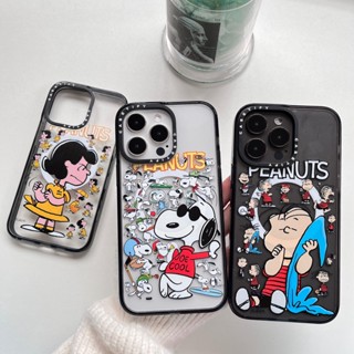 【Snoopy】Casetify เคสโทรศัพท์มือถืออะคริลิค ดูดซับแม่เหล็ก ลายดาวเดียวกัน คุณภาพสูง สําหรับ iPhone 14 Pro max 13 13 Pro max 11 Pro max 14 14Pro 12 12Pro 12 Pro max 13Pro